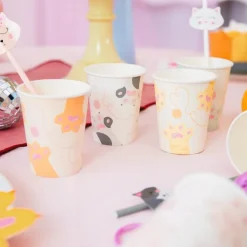 Katt Pappmuggar 220 ml 6-pack