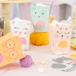 Katt Popcornboxar 6-pack