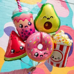 Kawaii Folieballong Avokado 60 cm