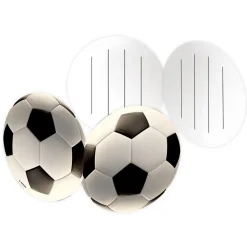 Kick it! Fotboll - Inbjudningskort 8-pack