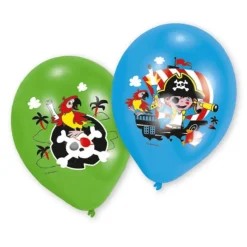 Kids Pirate - Ballonger 6-pack