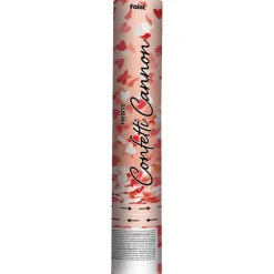 Konfettikanon Papperskonfetti Hjärtformade 28 cm