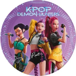 K-Pop Demon Hunters assietter 8-pack