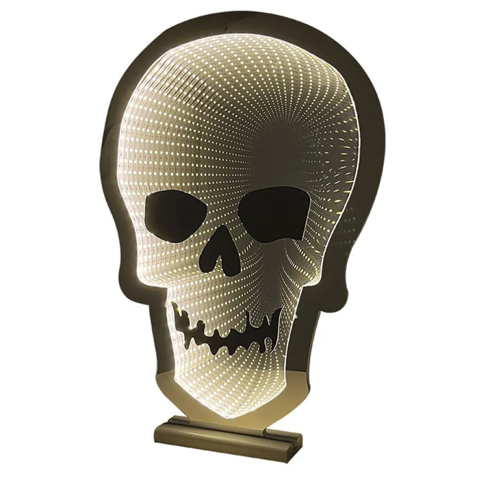 LED Dekorationsbelysning - Dödskalle 20-40 cm