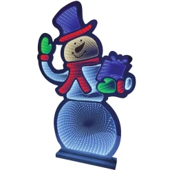 LED Dekorationsbelysning - Snögubbe 76 cm