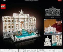 LEGO Architecture - Trevifontänen 18+