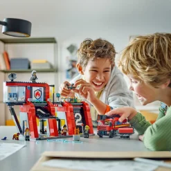 LEGO City - Brandstation med brandbil 6+