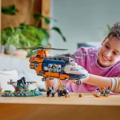 LEGO City - Djungelhelikopter och basläger 8+
