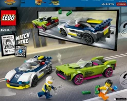 LEGO City - Jakt med polisbil och muskelbil 6+