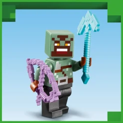 LEGO Minecraft - Attack vid Nether-portalen 8+