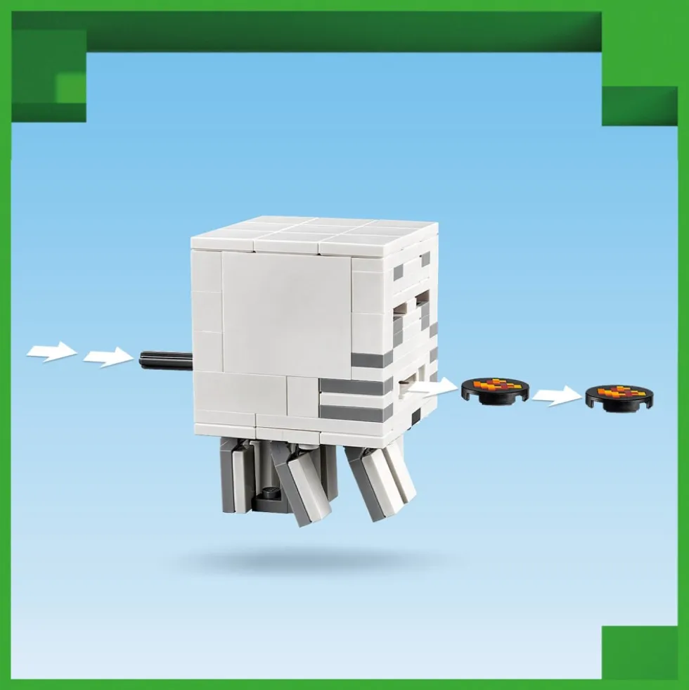 LEGO Minecraft - Attack vid Nether-portalen 8+