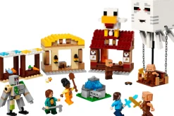 LEGO Minecraft - Byanfall med gastballong 10+