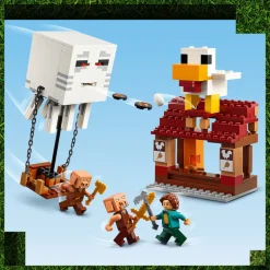 LEGO Minecraft - Byanfall med gastballong 10+