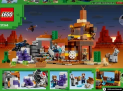 LEGO Minecraft - Gruvschaktet i stenöknen 8+