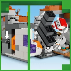 LEGO Minecraft - Gruvschaktet i stenöknen 8+