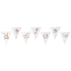 Little Teddy Babyshower Flaggirlang 3 meter