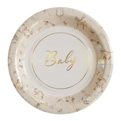 Little Teddy Babyshower Tallrikar 6-pack