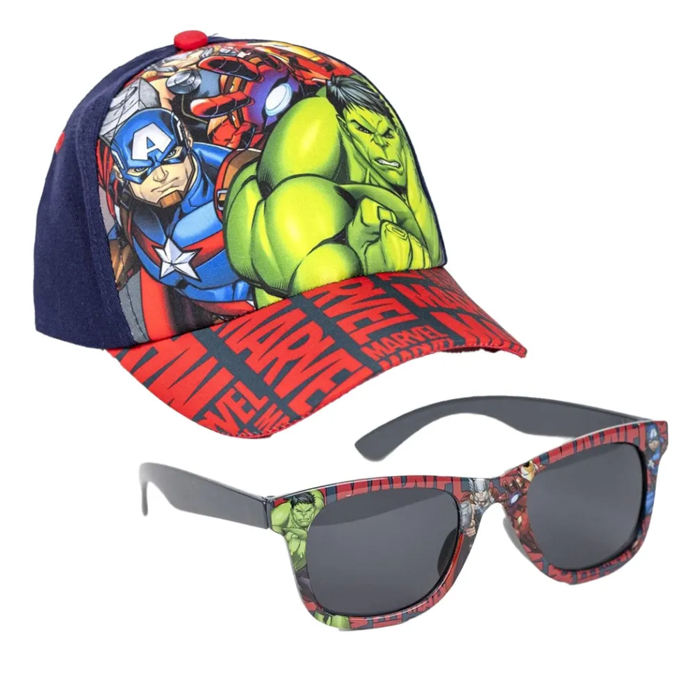 Marvel Avengers - Keps och solglasögon till barn
