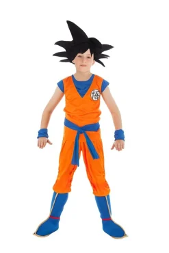 Maskeraddräkt Goku Saiyan Barn 9-12 år