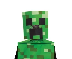 Minecraft Creeper Basic Maskeraddräkt 7-8 år