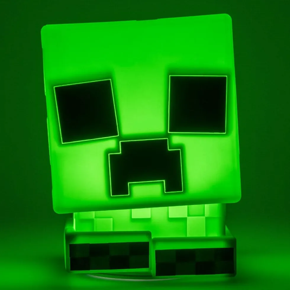 Minecraft Creeper Lampa