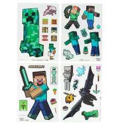 Minecraft - Fönsterstickers 35-pack