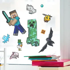 Minecraft - Fönsterstickers 35-pack
