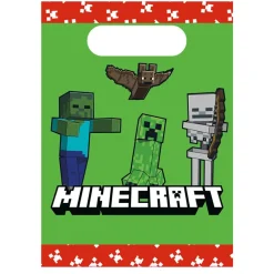 Minecraft - Kalaspåsar av papper 4-pack