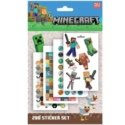 Minecraft Klistermärken 200-pack