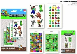 Minecraft Klistermärken 200-pack