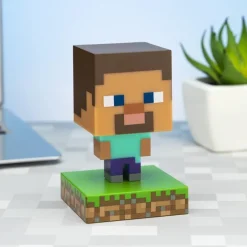Minecraft - Steve Icon Lampa