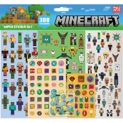 Minecraft Super Klistermärkesset