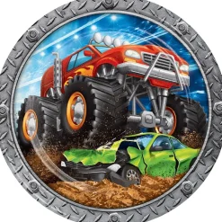 Monster Truck - Tallrikar 8-pack