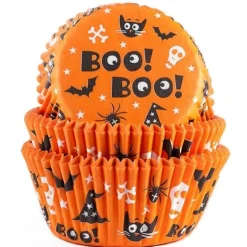 Muffinsformar Halloween - Boo Boo 50-pack