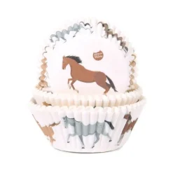 Muffinsformar Hästar 50-pack