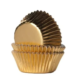 Muffinsformar Mini - Guldmetallic 36-pack