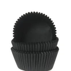 Muffinsformar Mini - Svart 60-pack