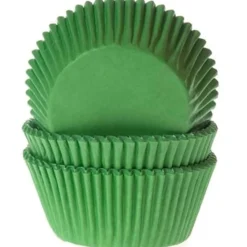 Muffinsformar - Mörkgrön 50-pack