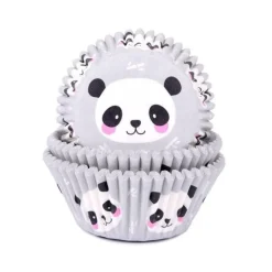 Muffinsformar - Panda 50-pack