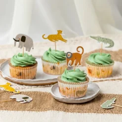 Muffinsformar - Safaridjur 60-pack