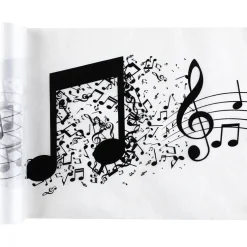 Musiknot - Bordslöpare 5 meter