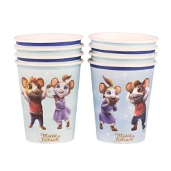 Musse & Helium Kalas - Pappmuggar 8-pack