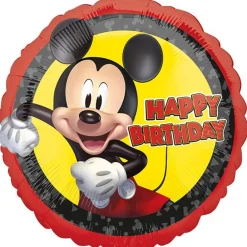 Musse Pigg - Folieballong Happy Birthday 43 cm
