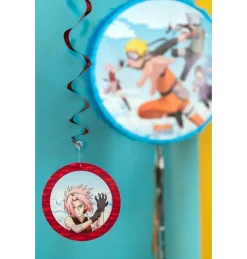 Naruto - Hängande Swirl Dekorationer 5-pack