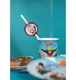 Naruto - Pappsugrör 8-pack