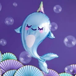 Narwhal Folieballong 87 cm