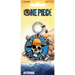 One Piece Nyckelring Straw Hat Crew Icon