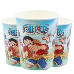 One Piece - Pappmuggar 8-pack