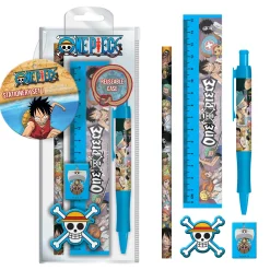 One Piece Skolset Blå 5 delar