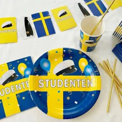 Pappmuggar Studenten 6-pack